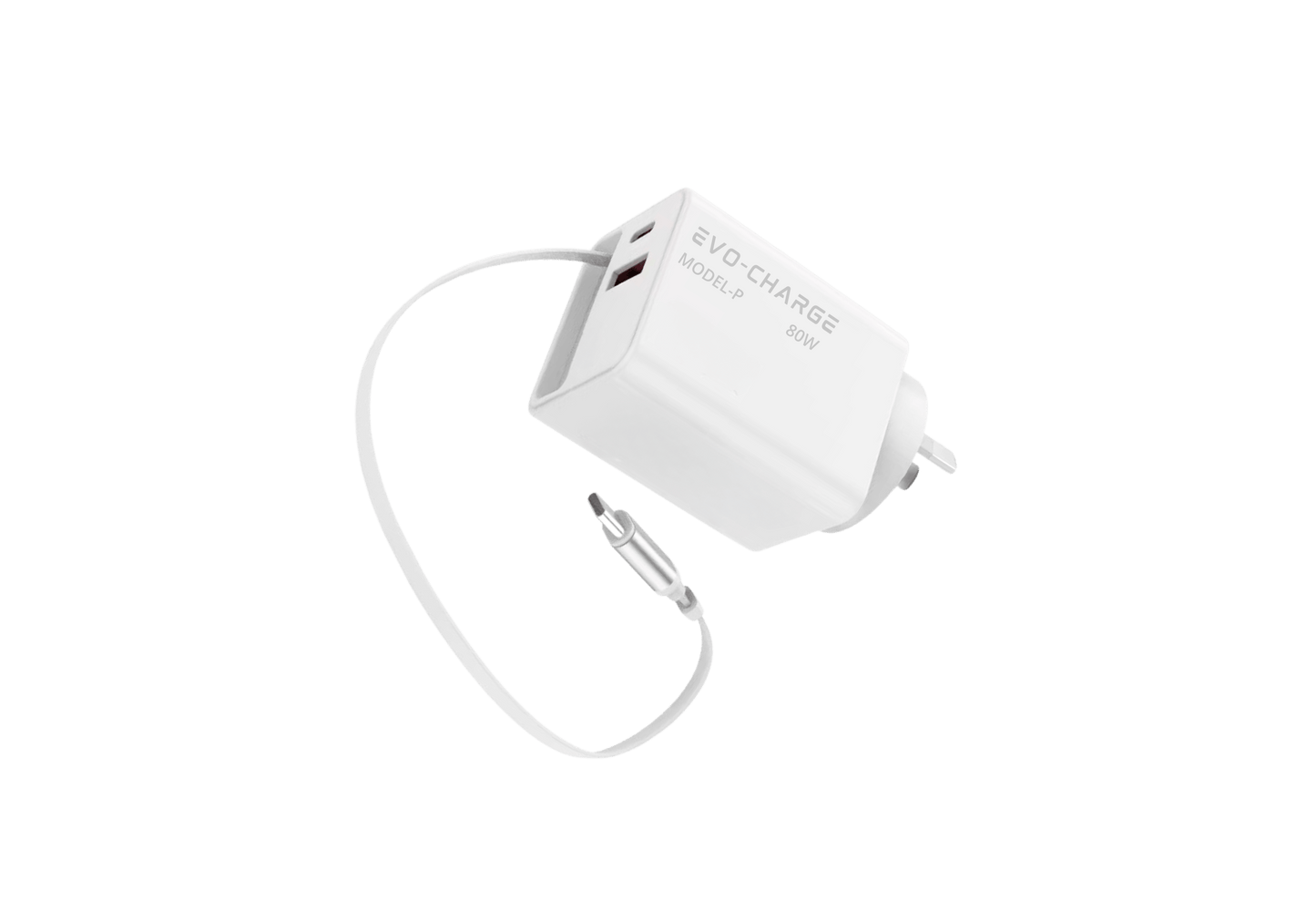 Evo-charge Model-P Charging Adapter with retractable cable